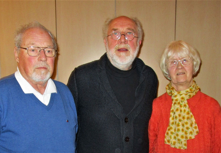 Horst Ehrling, Gerd Groskurt und Ingeborg Windorfer-Wilker