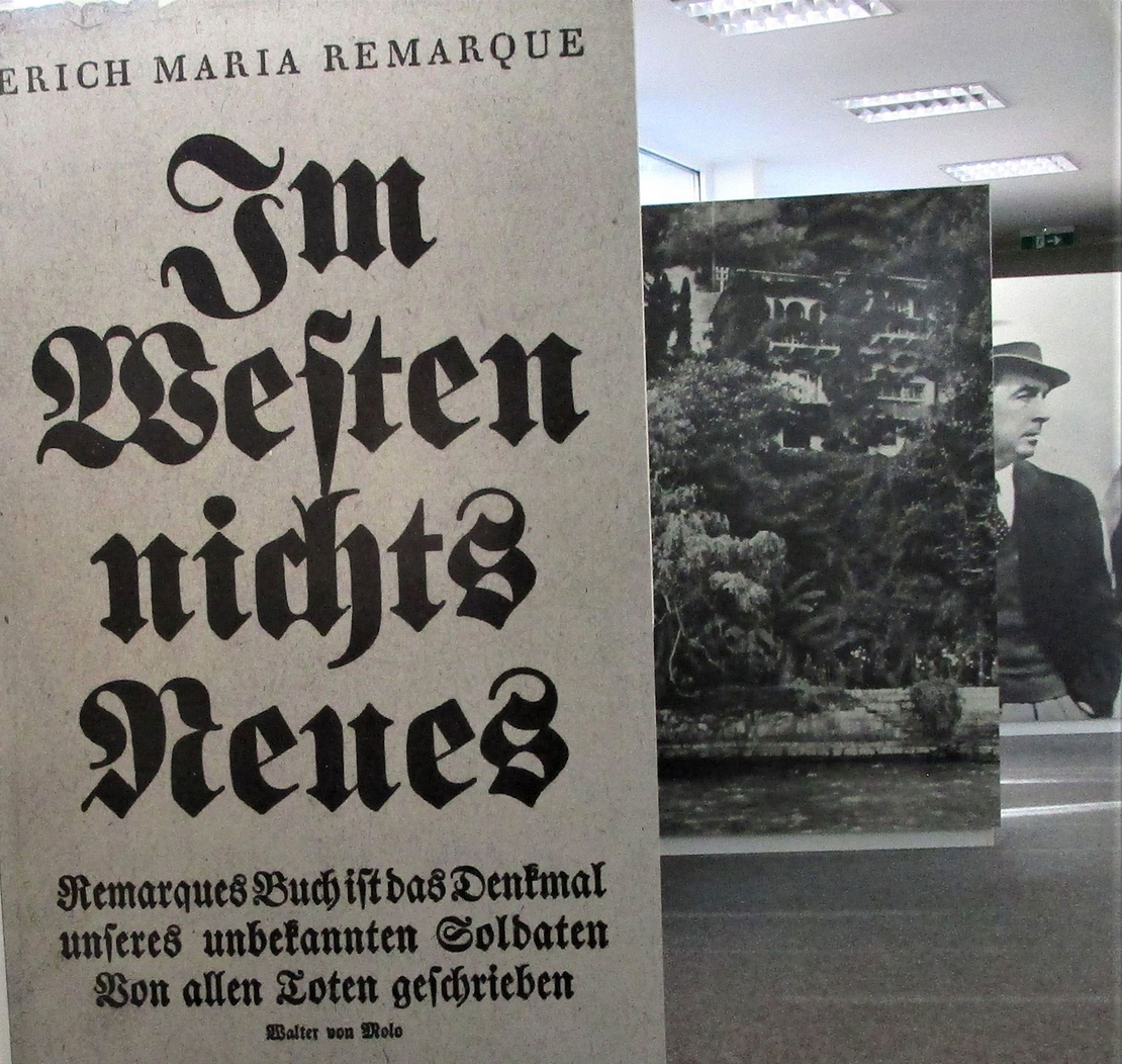 Impression aus er Erich-Maria-Remarque-Ausstellung